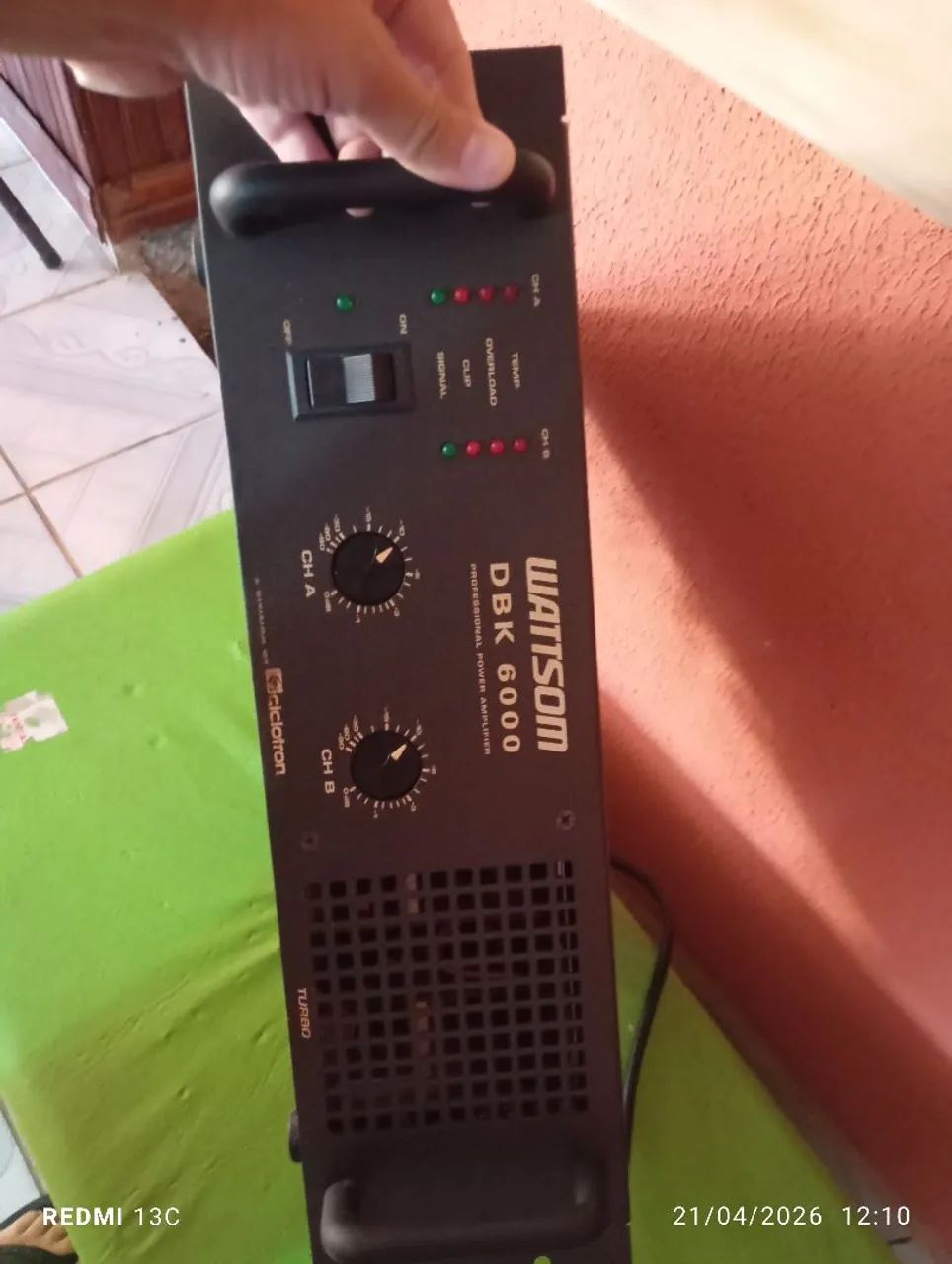 Potência Wattsom DBK 6000-900 RMS - Foto 2