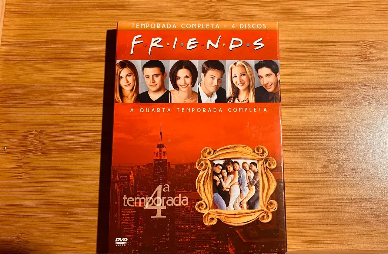 DVD Friends - 4º temporada - DVD, Blu-Ray e Vídeo Cassete - Jardim