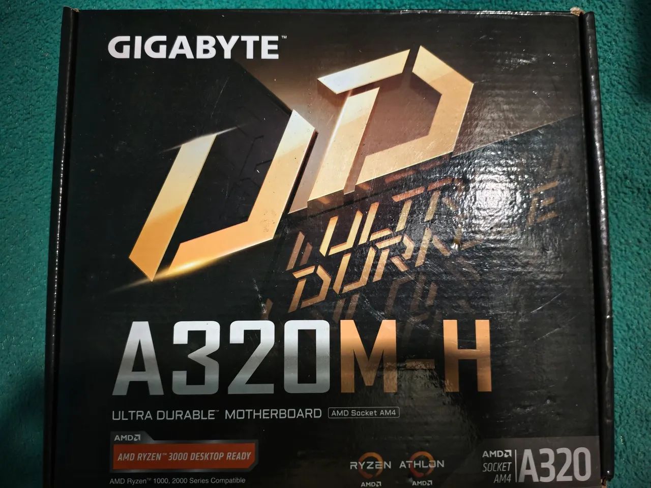 Placa-mãe Gigabyte A320M-H AM4 DDR4 ? Funcionando perfeitamente - Foto 3