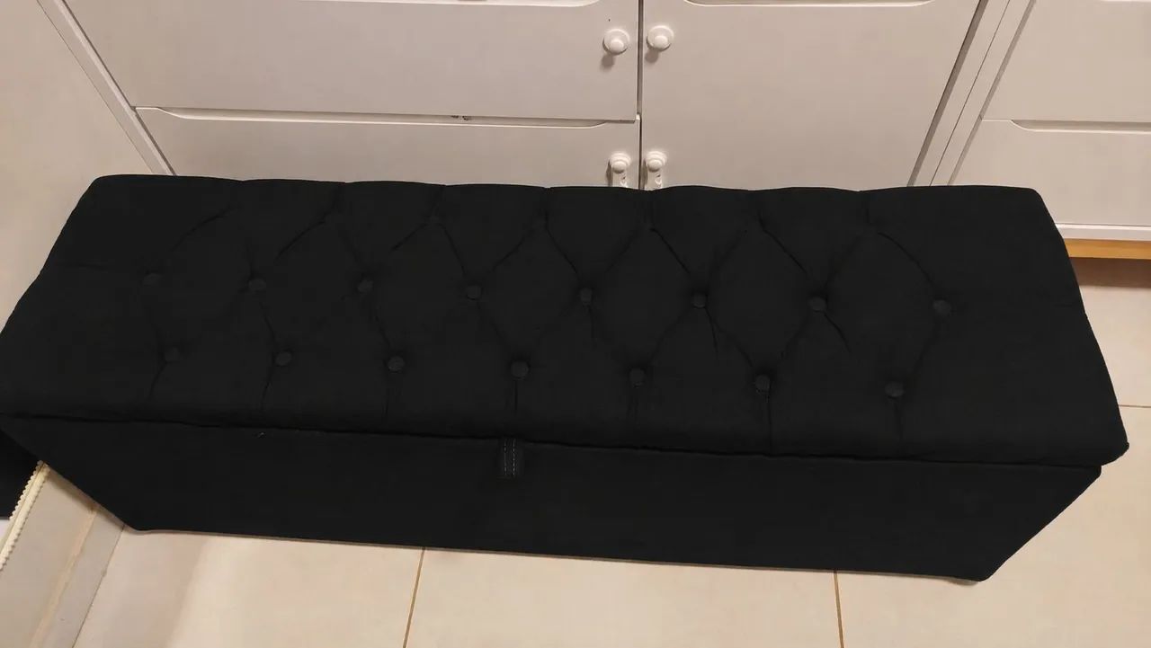 Baú recamier cama casal 