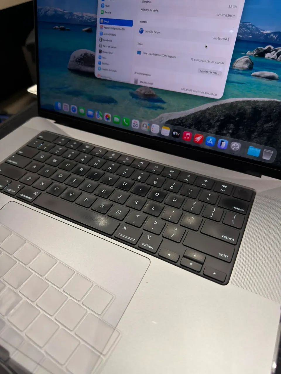 Macbook pro m1 pro 16 polegadas 32gb ssd 512gb - Foto 5