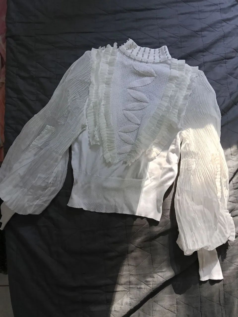 Blusa branca/off wite - Foto 3