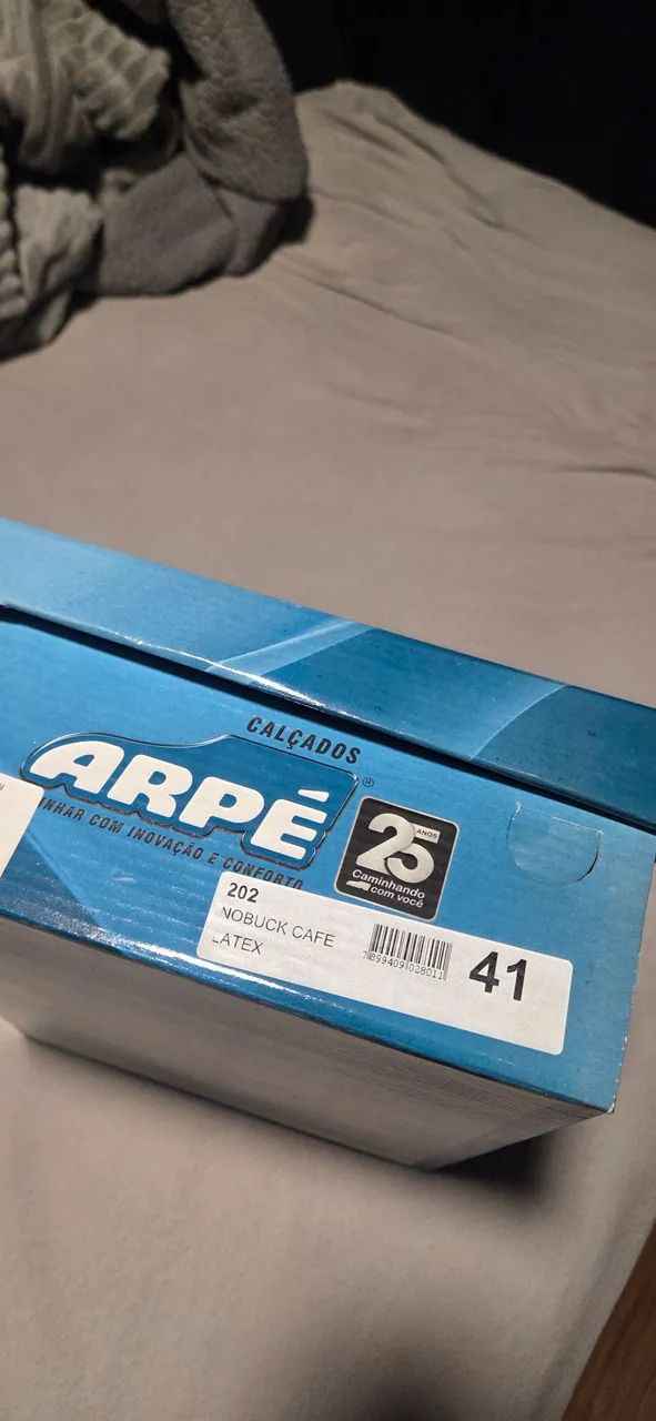 Botina Arpé Marrom 40/41 Couro Legítimo  - Foto 4