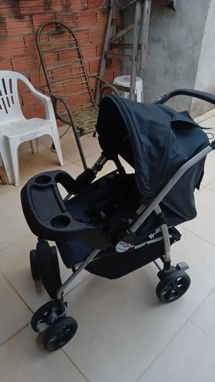 Carrinho+bebê conforto Burigotto  - Foto 2