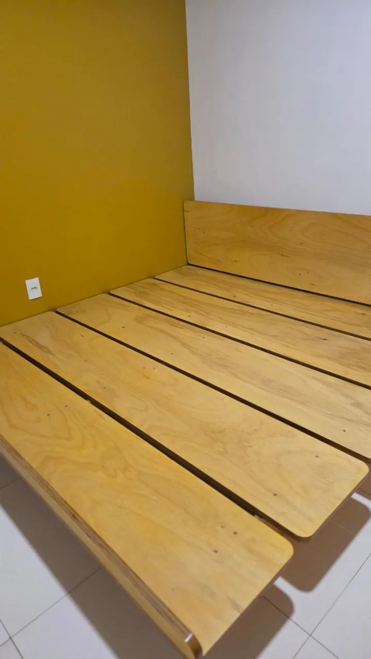 Cama Tatame King Size | Compensado Naval | 100% DIY - Foto 2