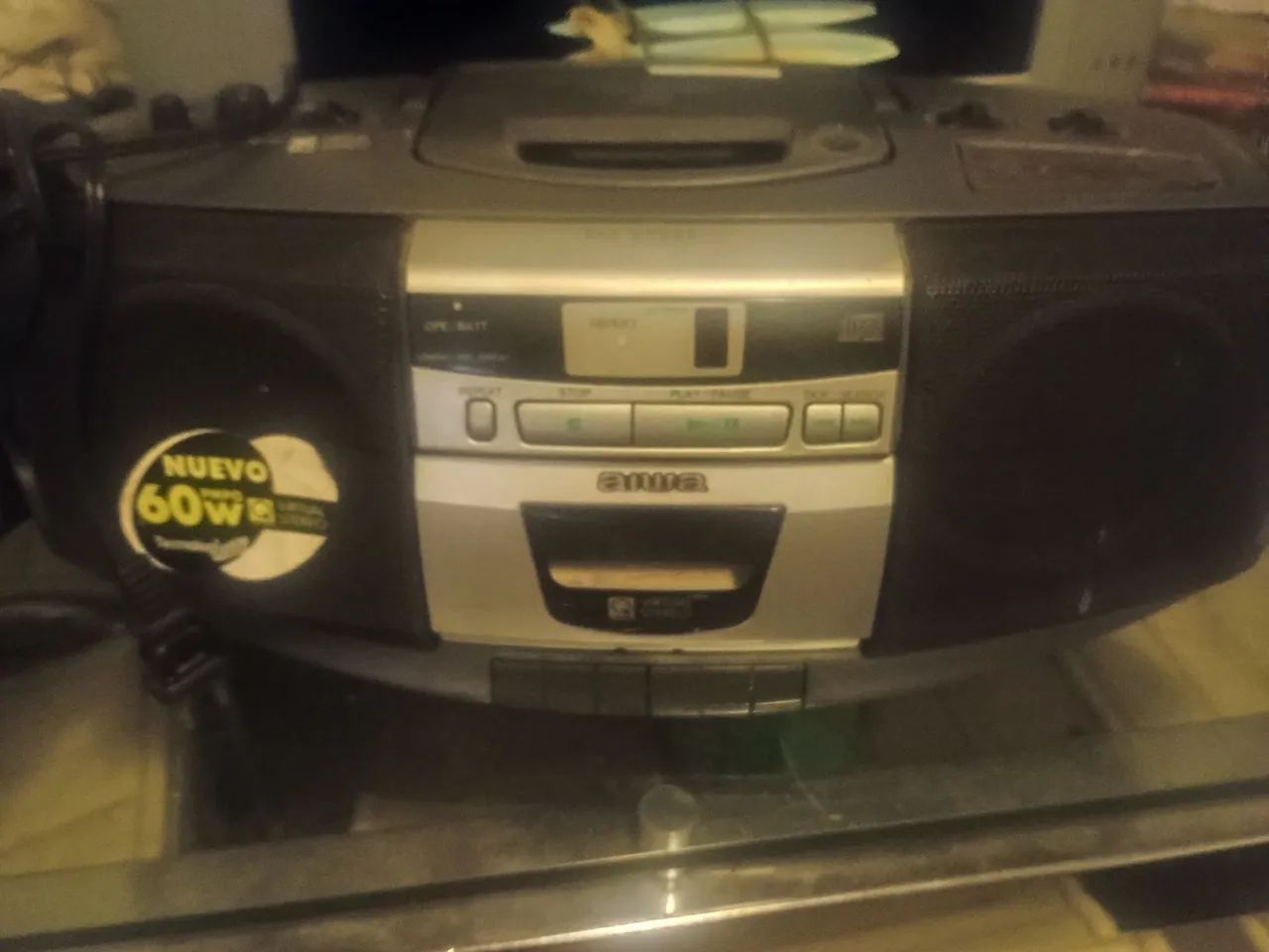 Micro system da waiva funciona CD o rádio certinho aceito troca - Foto 2