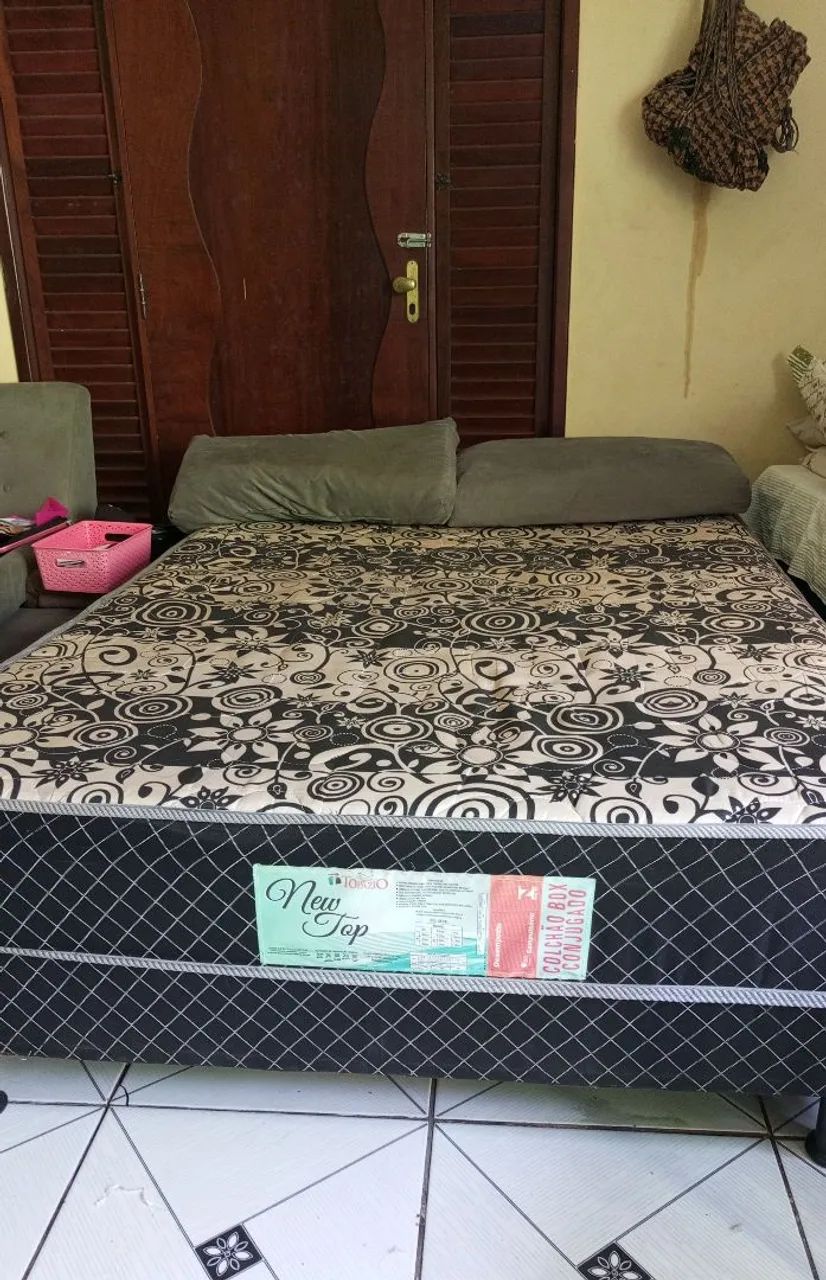 Cama box casal 
