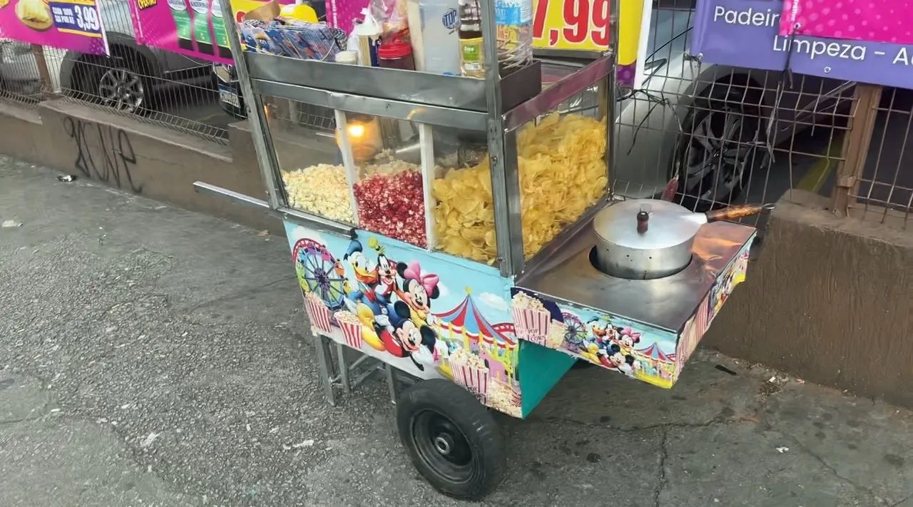 Carrinho de pipoca 