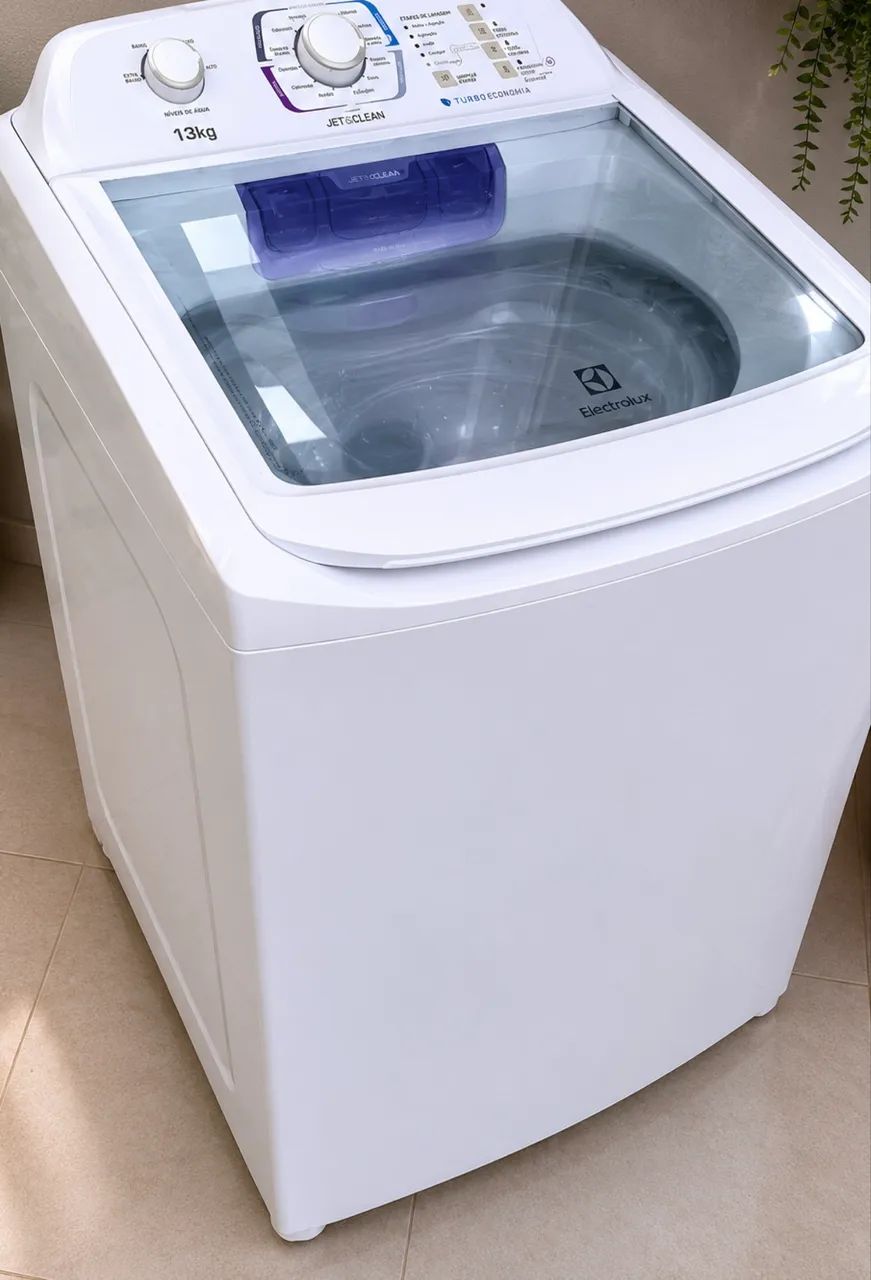 Máquina de lavar Eletrolux 13kg Jet&Clean