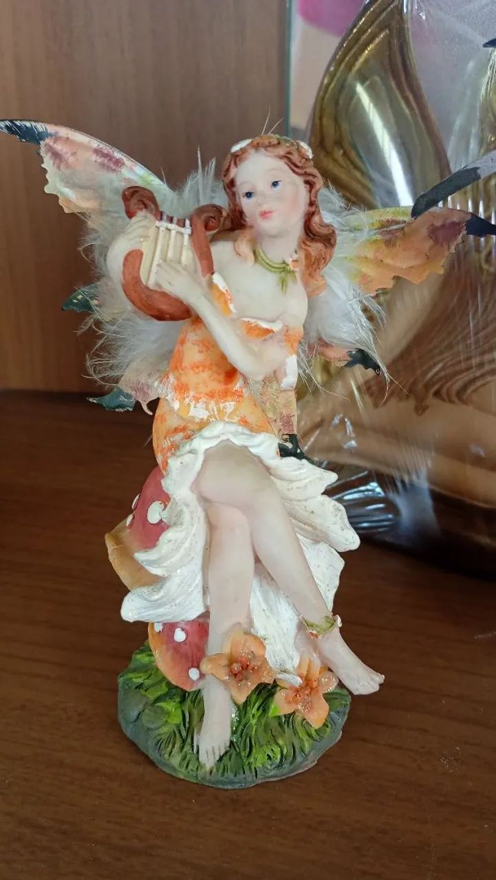 Fadas em resina super detalhadas - Foto 5