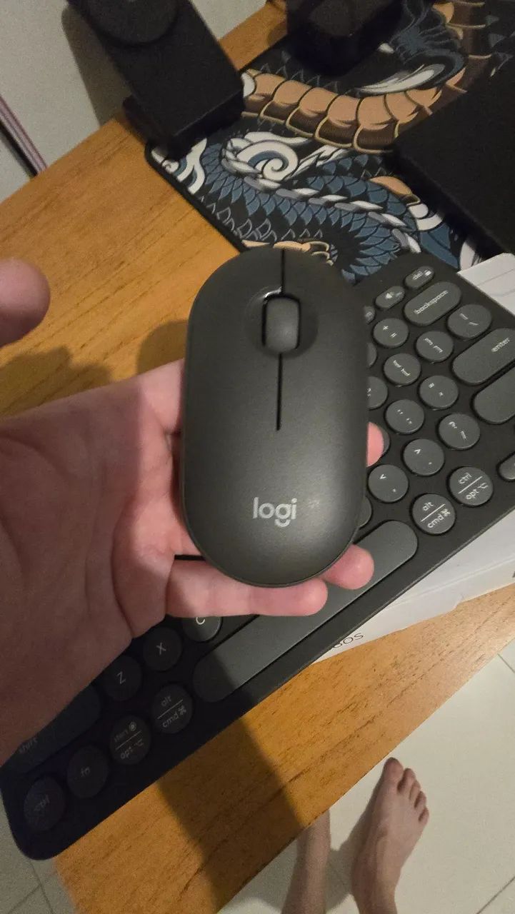 Teclado logitech pebble Keys 2 + mouse pebble  - Foto 4