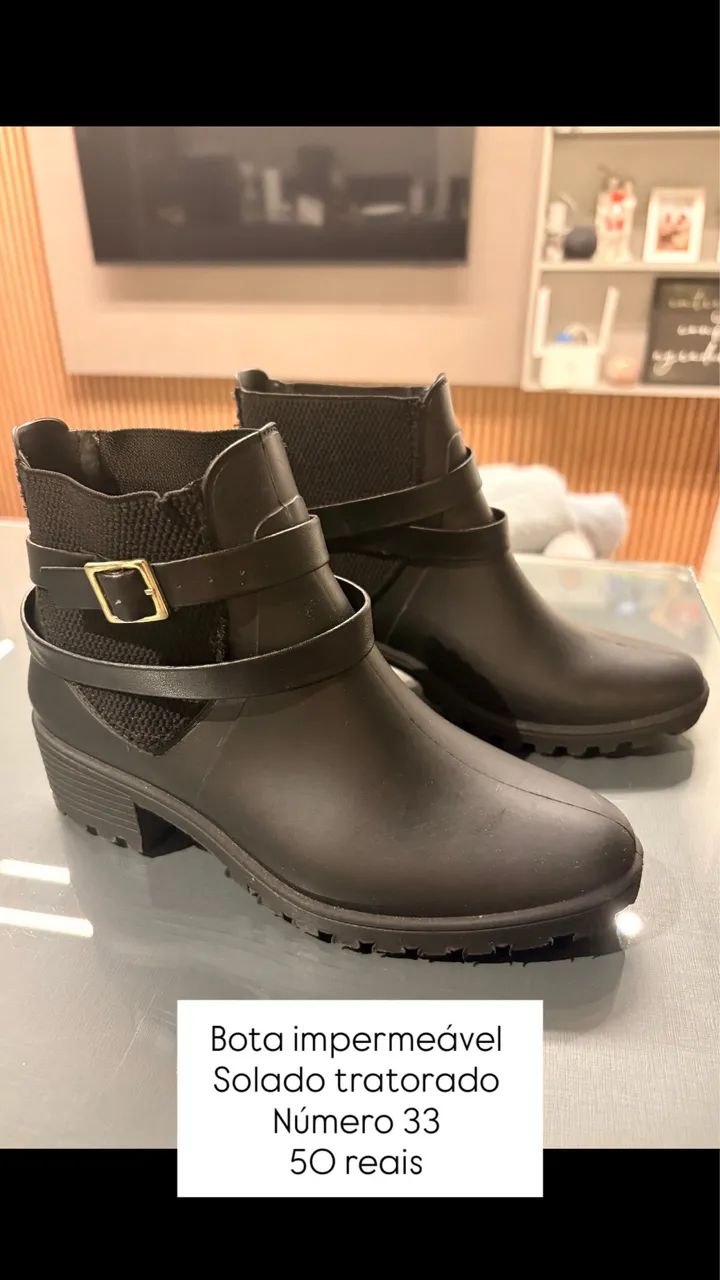 Bota cano curto 33 Maringá 