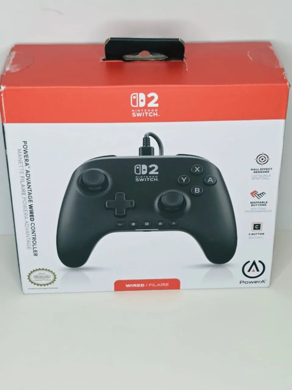 POWERA PRO CONTROLLER WIRED ADVANTAGE - SWITCH 1 E 2 - Foto 2