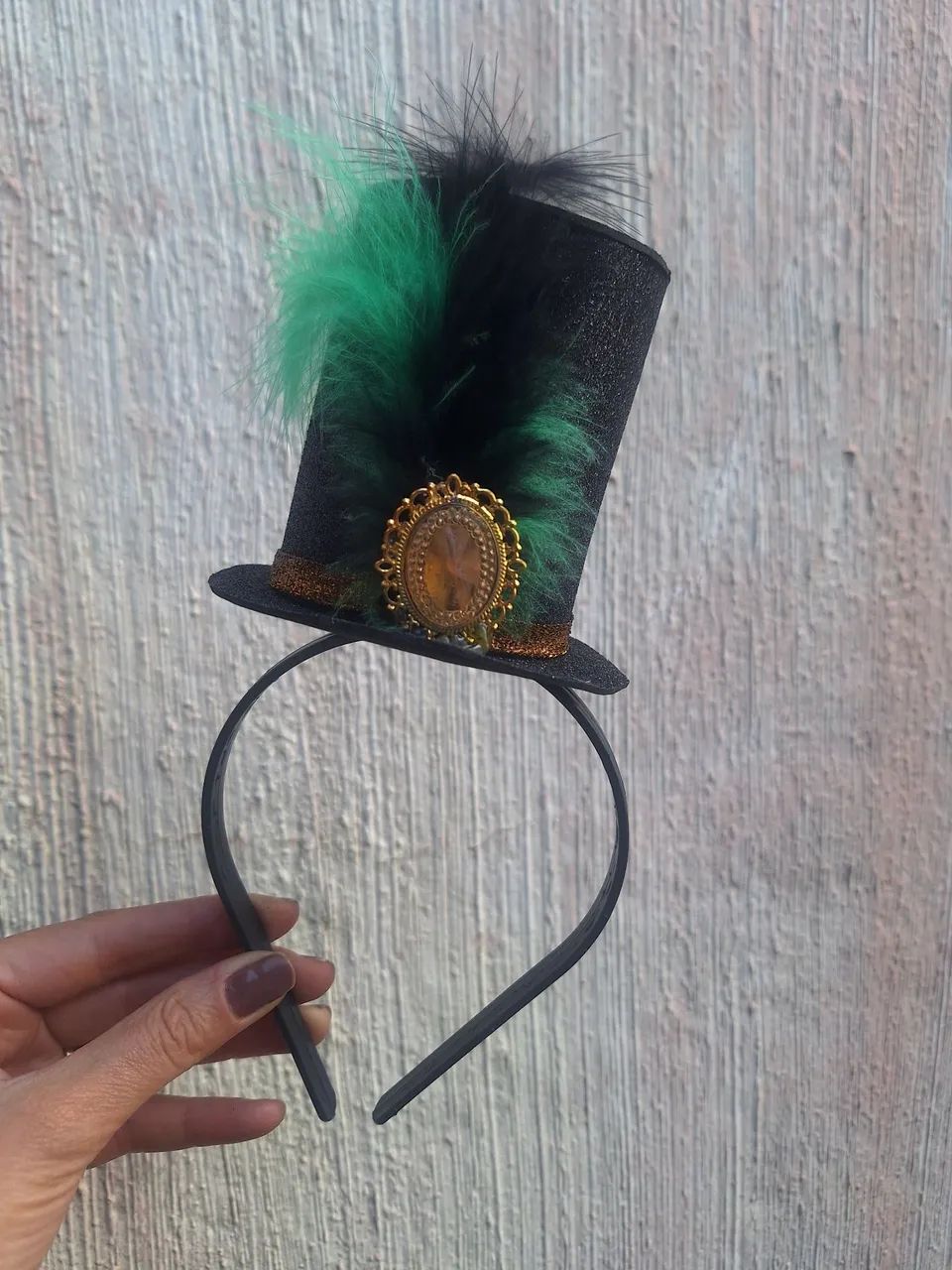 Mini cartola com plumas - Foto 3