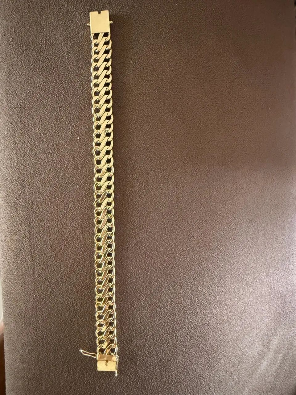 Pulseira de ouro 18k - Foto 3