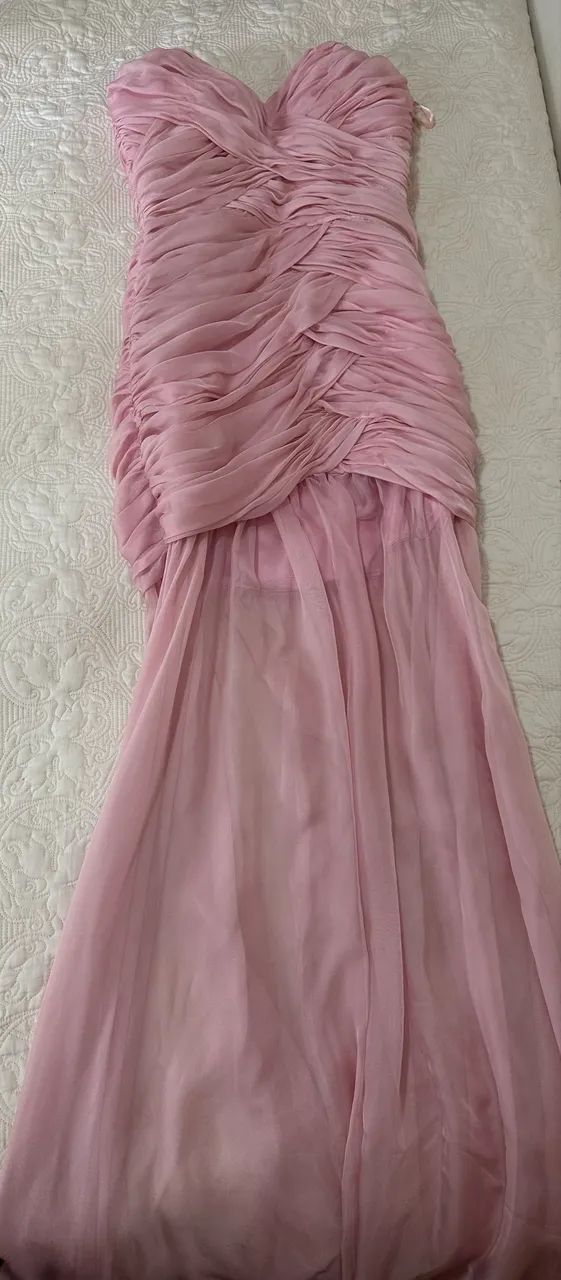 Vestido rosa lindo