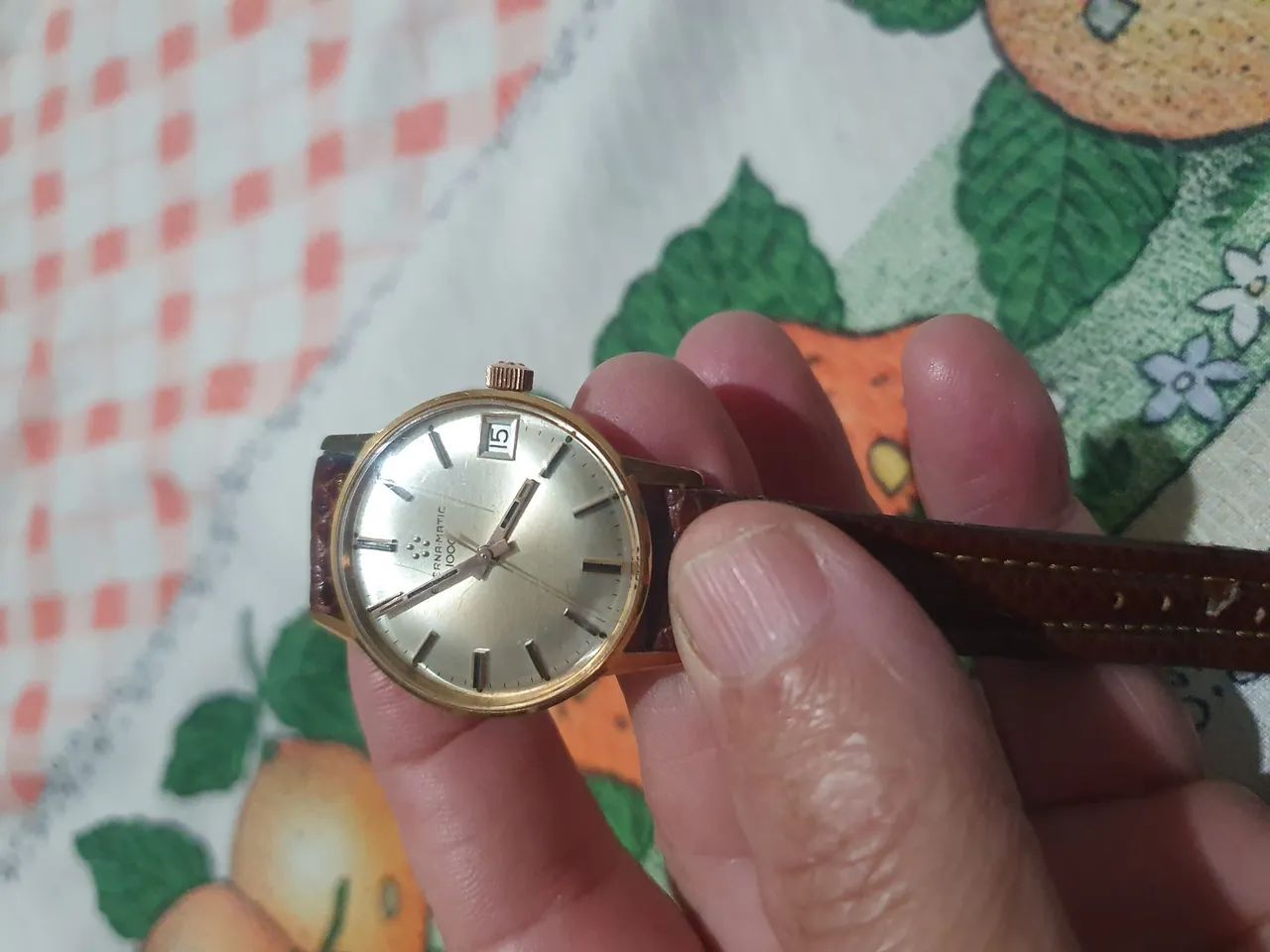 Eterna matic 1000 funcionando normalmente todo chapeado a ouro automático  - Foto 5