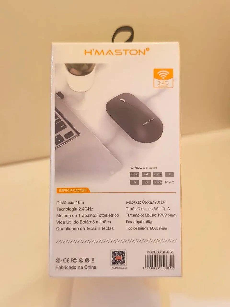 Mouse Sem Fio H'MASTON  - Foto 4