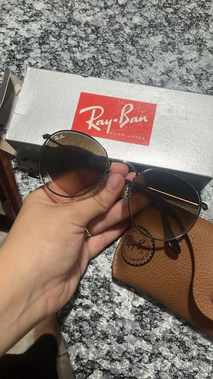RAY-BAN ORIGINAL NA CAIXA E NOTA FISCAL