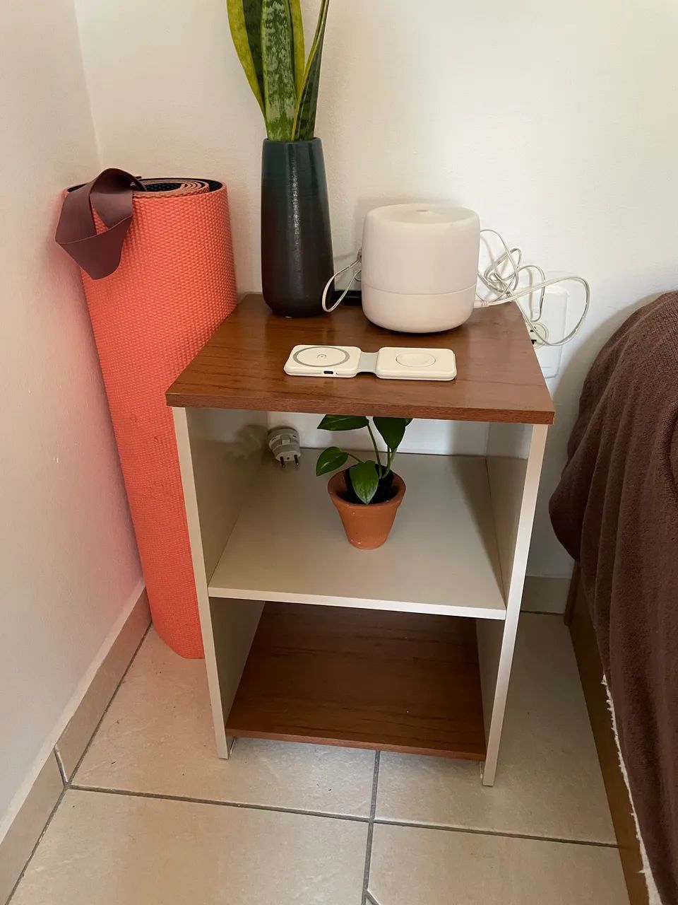 Conjunto de móvel de cabeceira de cama (2un.) - Foto 2