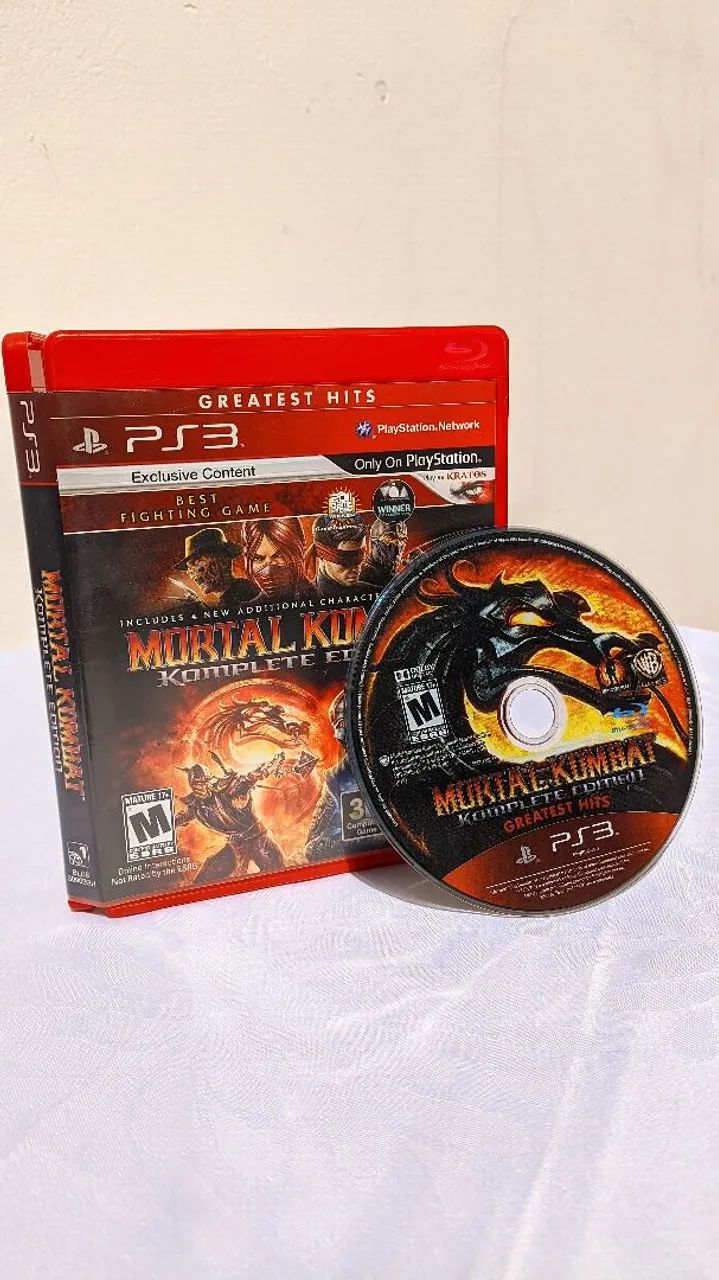 Vendo mortal Kombat 9 komplete Edition para ps3