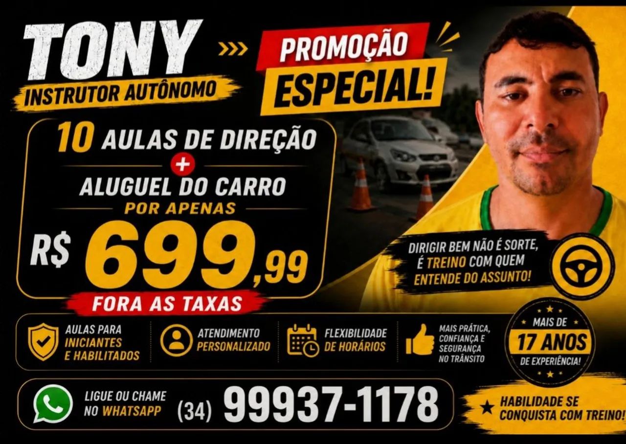 Instrutor autonomo Tony aulas de direção particular  - Foto 4
