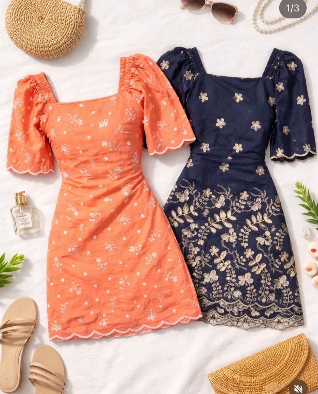 Vestido viscolinho bordado - NOVO  - Foto 2