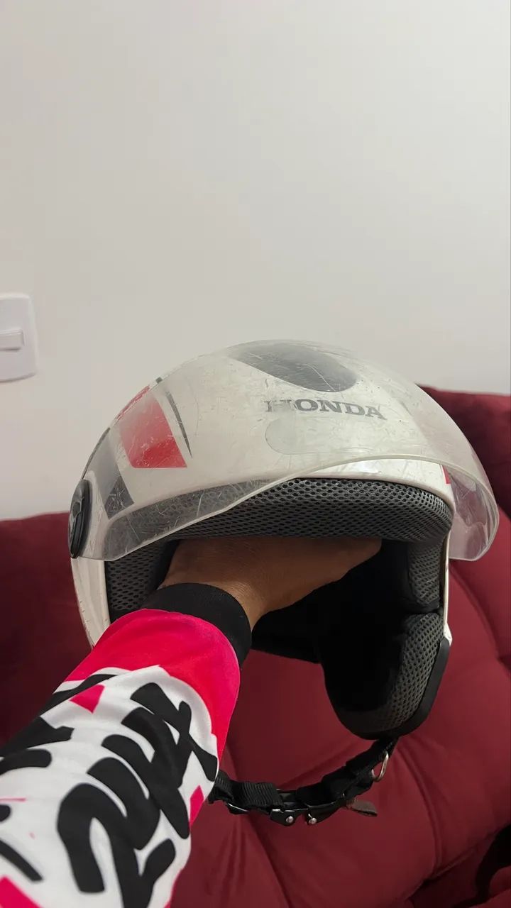 Capacete Honda HJN - Foto 3