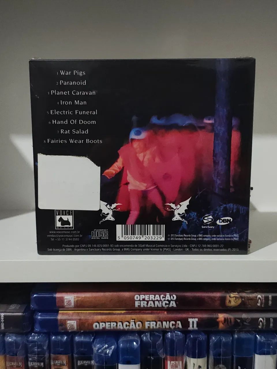 Black Sabbath Paranoid cd original lacrado  - Foto 2