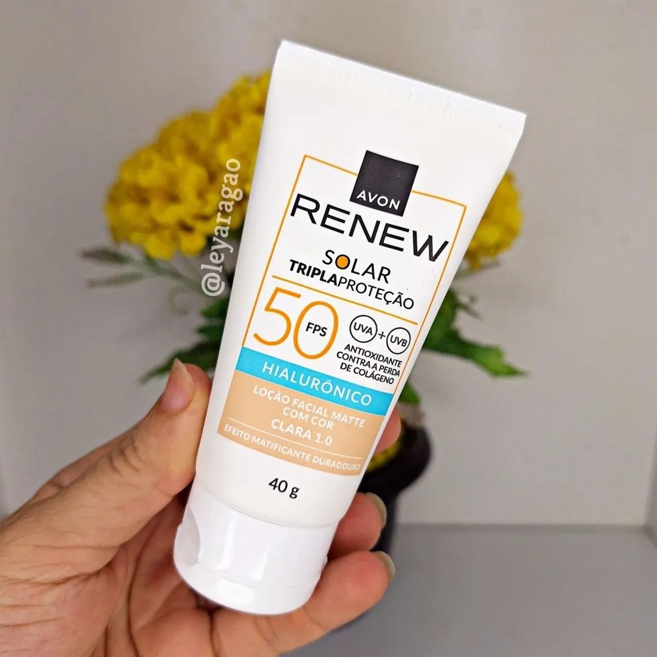 Protetor com cor Renew Avon FPS 50 - Foto 3
