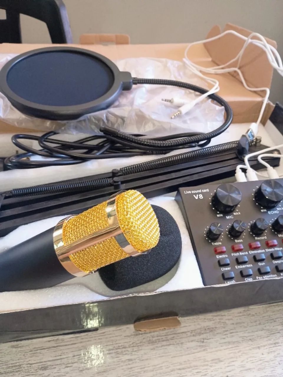 Microphone Profissional Condenser - Foto 3