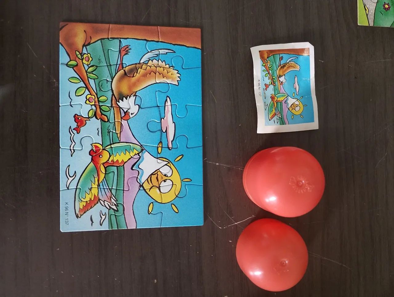 Quebra cabeça Kinder ovo  - Foto 4