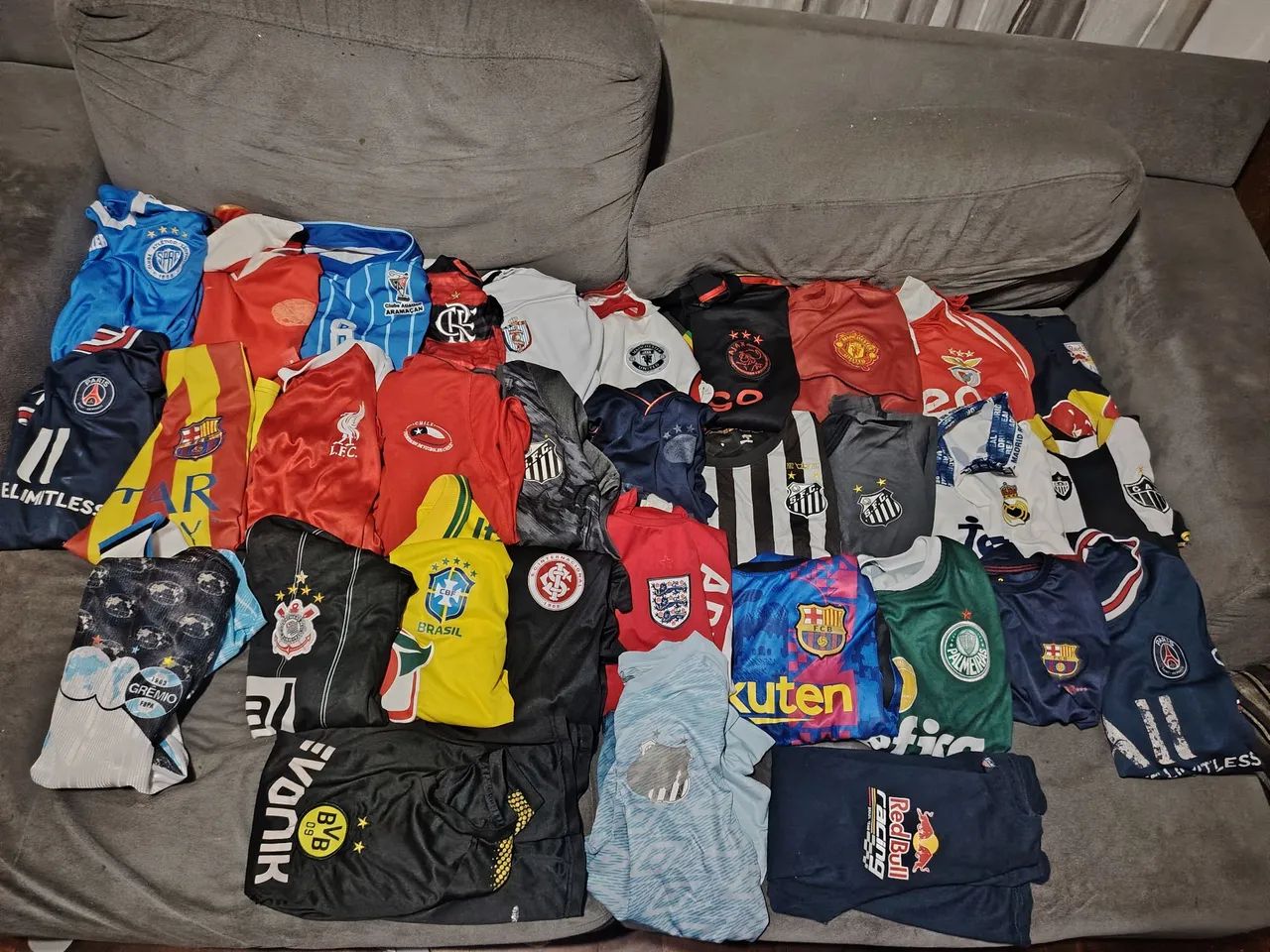 Lote Camisas de Time - Foto 2