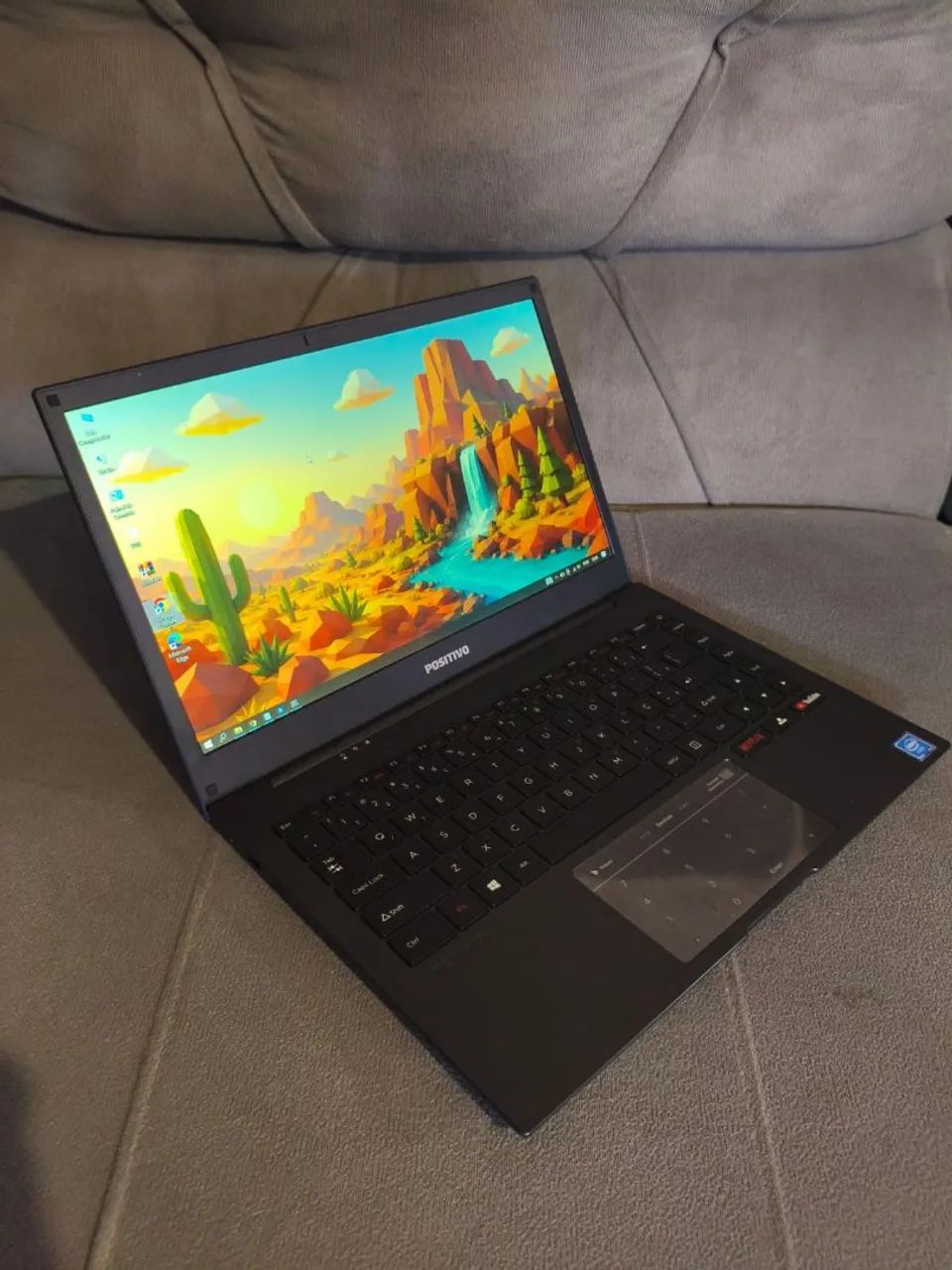Notebook Positivo Quad Core/Com SSD/4GB de RAM/Windows 10/Funcionando tudo perfeitamente!! - Foto 4