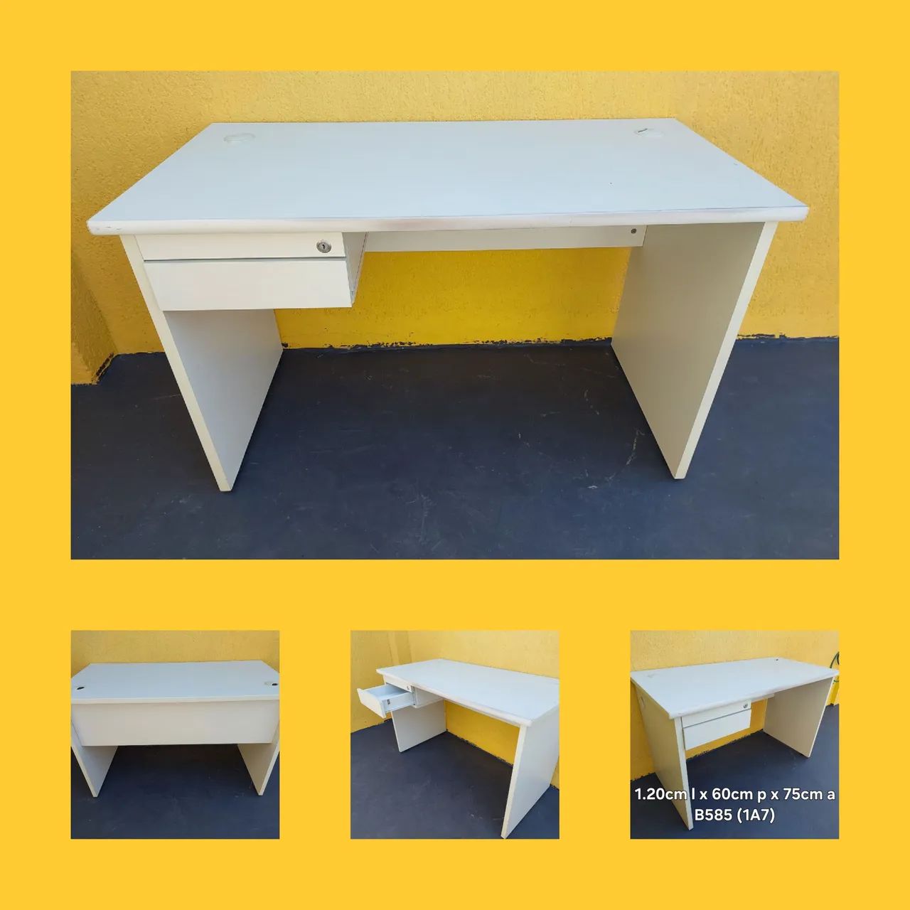 Mesa escritório 1.20x60cm