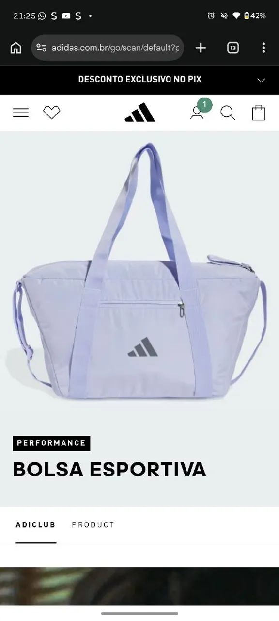 Bolsa Adidas  - Foto 2