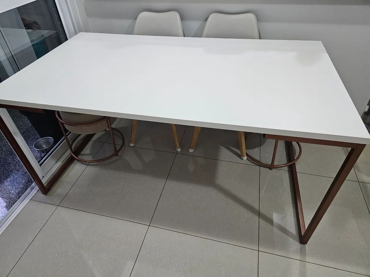 Mesa 6 lugares 160x90 usada