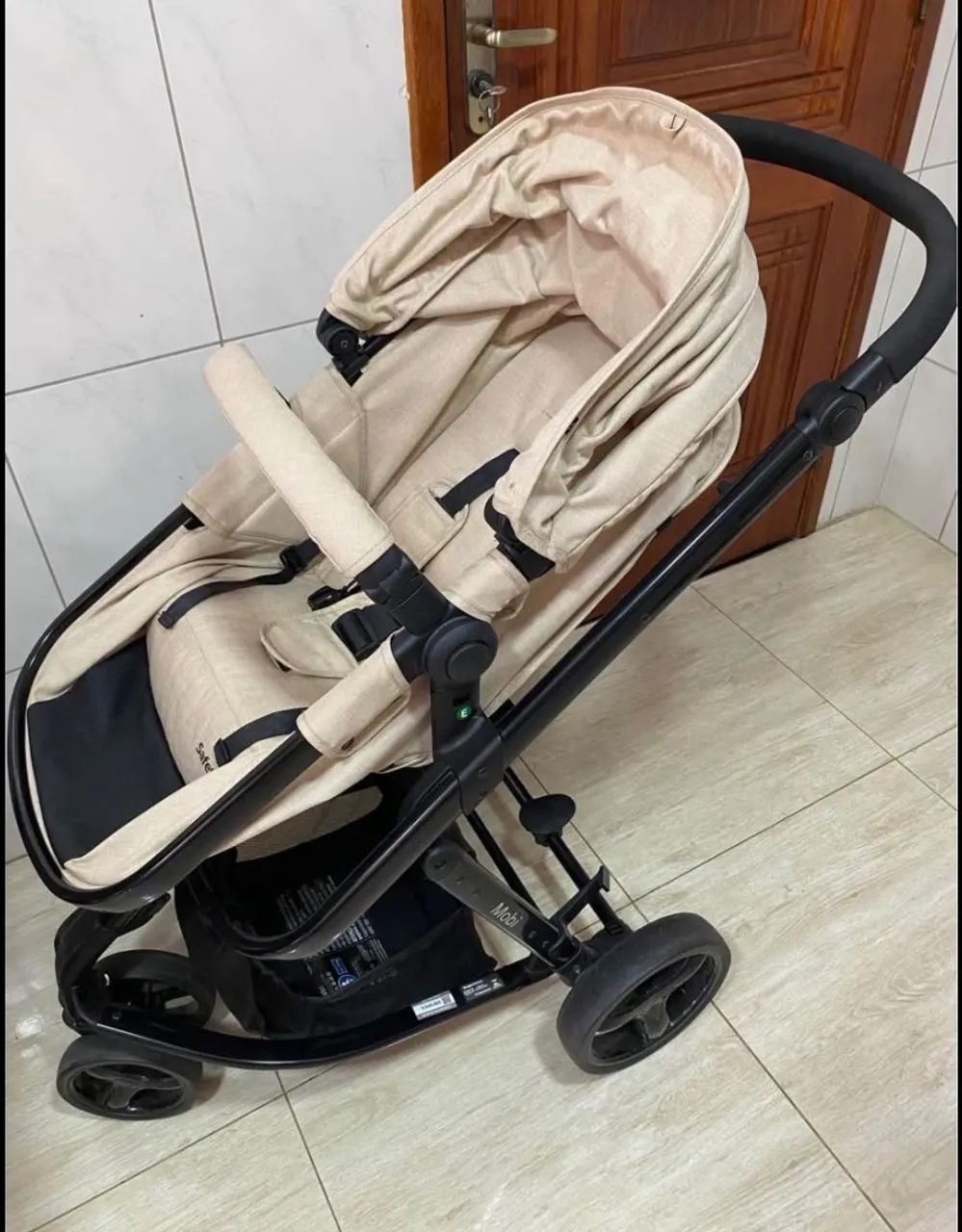 Carrinho e bebê conforto Safety - Foto 3