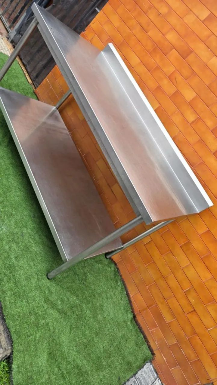 Mesa industrial inox 304 Macom - Foto 4