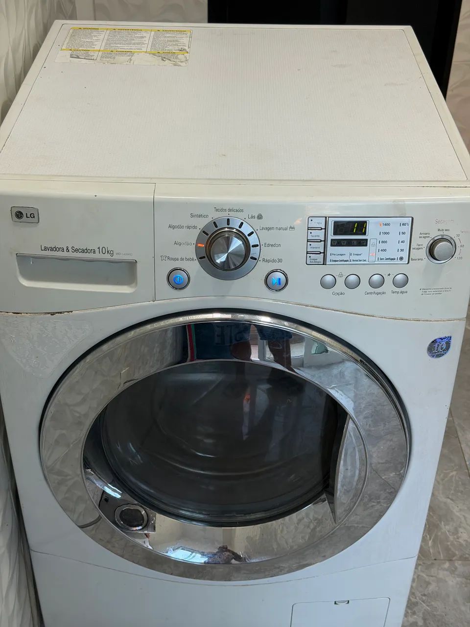 Lava e seca LG 10.1kilo - Foto 2
