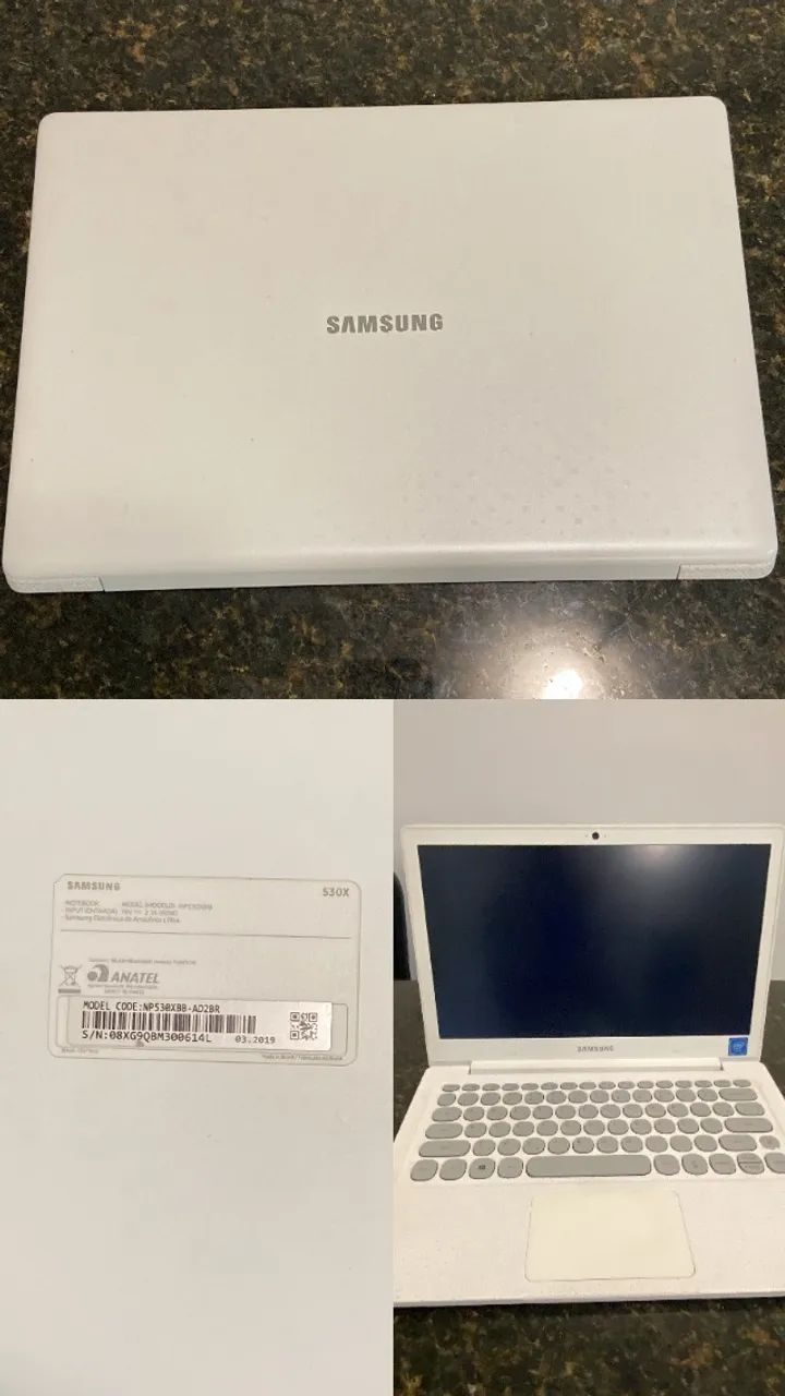 Notebook Samsung (modelo NP530XBB)