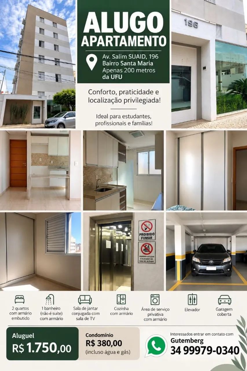 Apartamento para aluguel