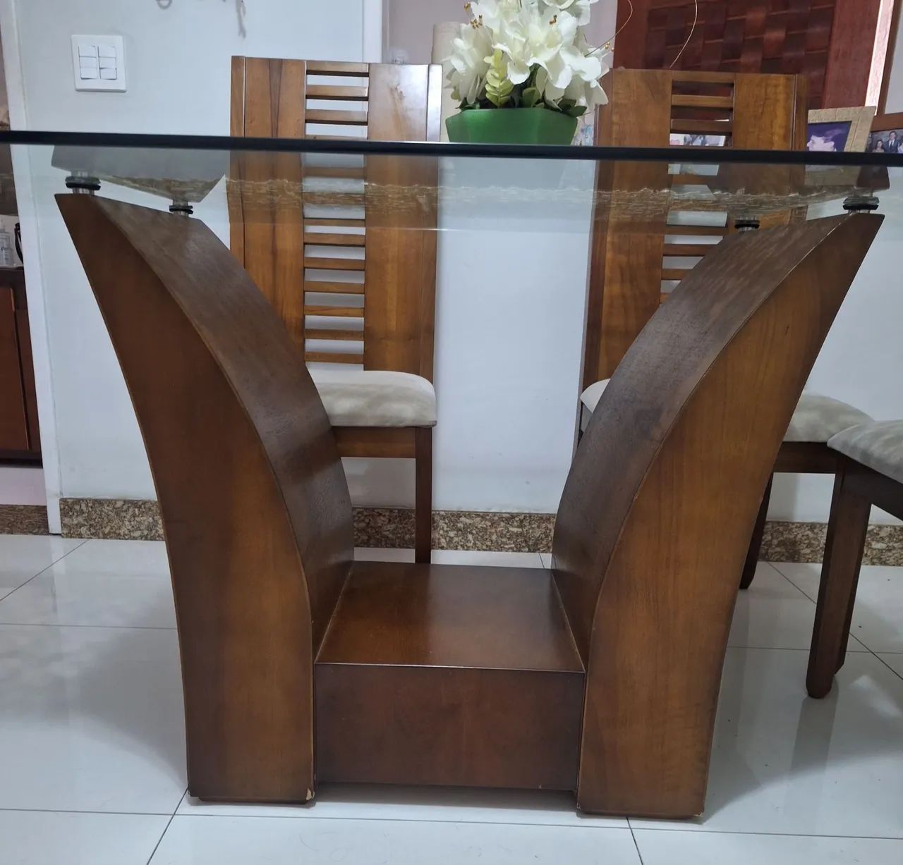 Conjunto Mesa de Jantar + Cadeiras  - Foto 4