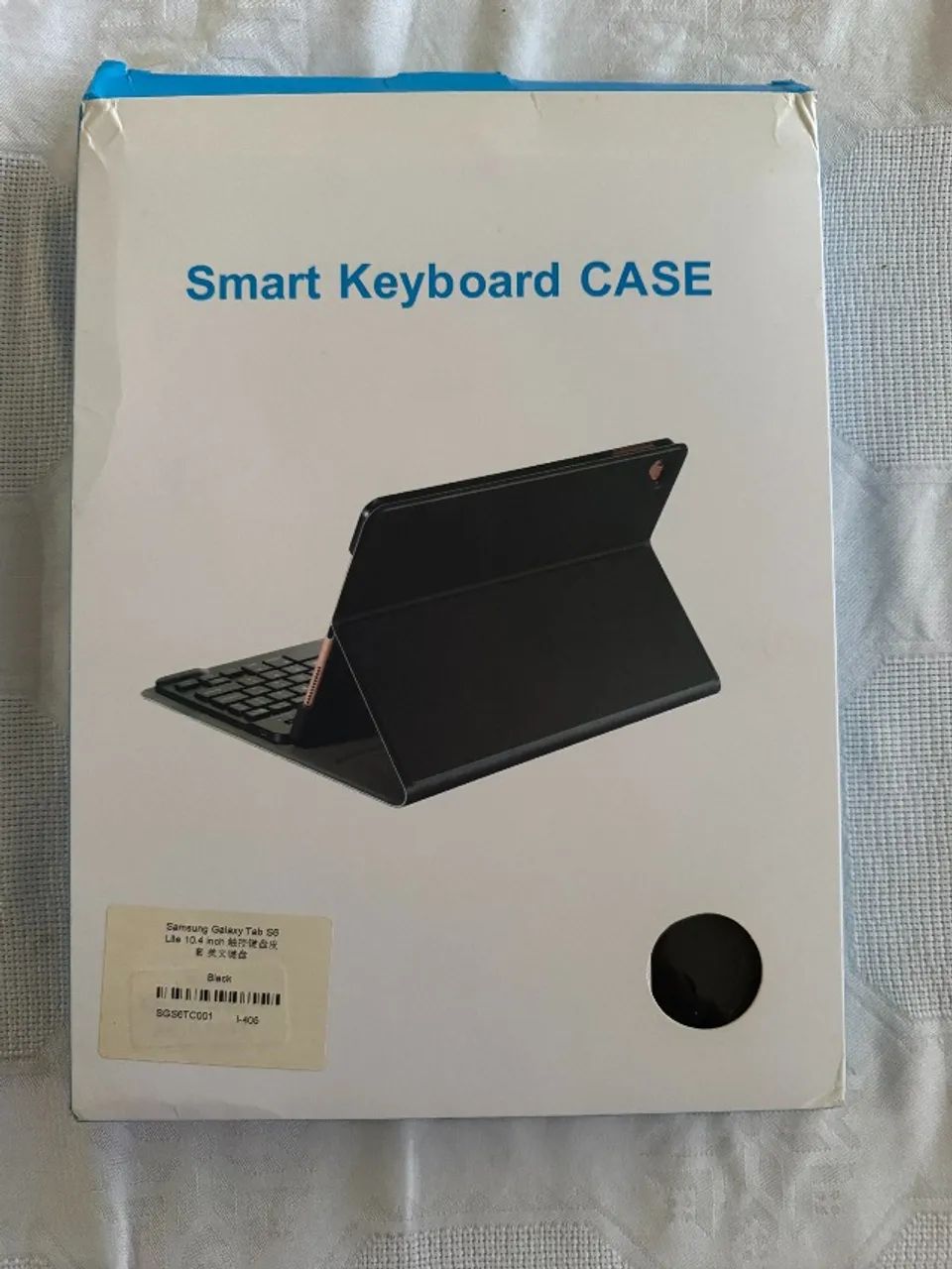 SMART KEYBORD CASE para Samsung Galaxy Tab S - novíssimo!