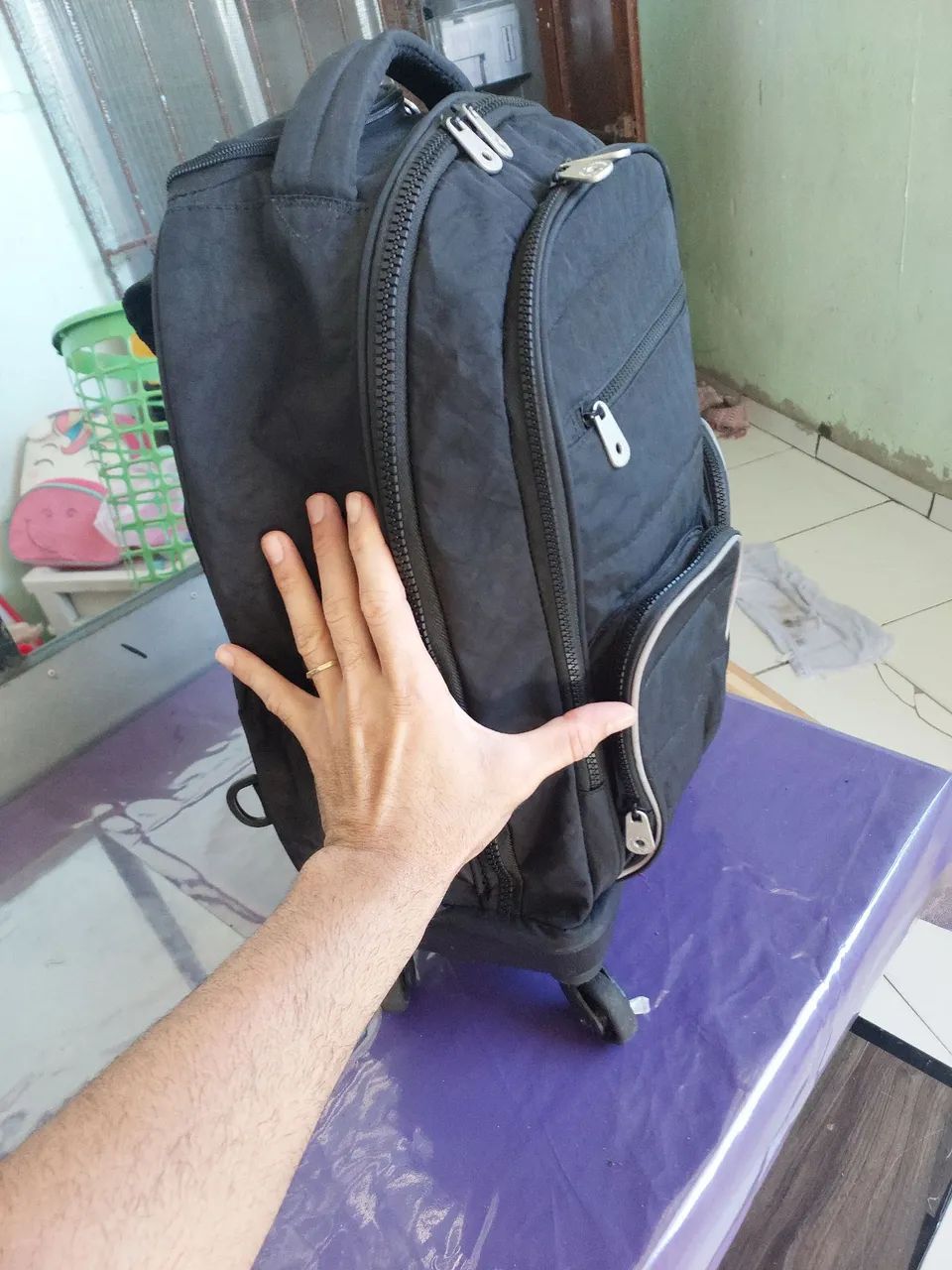 Mochila Bagaggio 1 mês de uso. - Foto 3