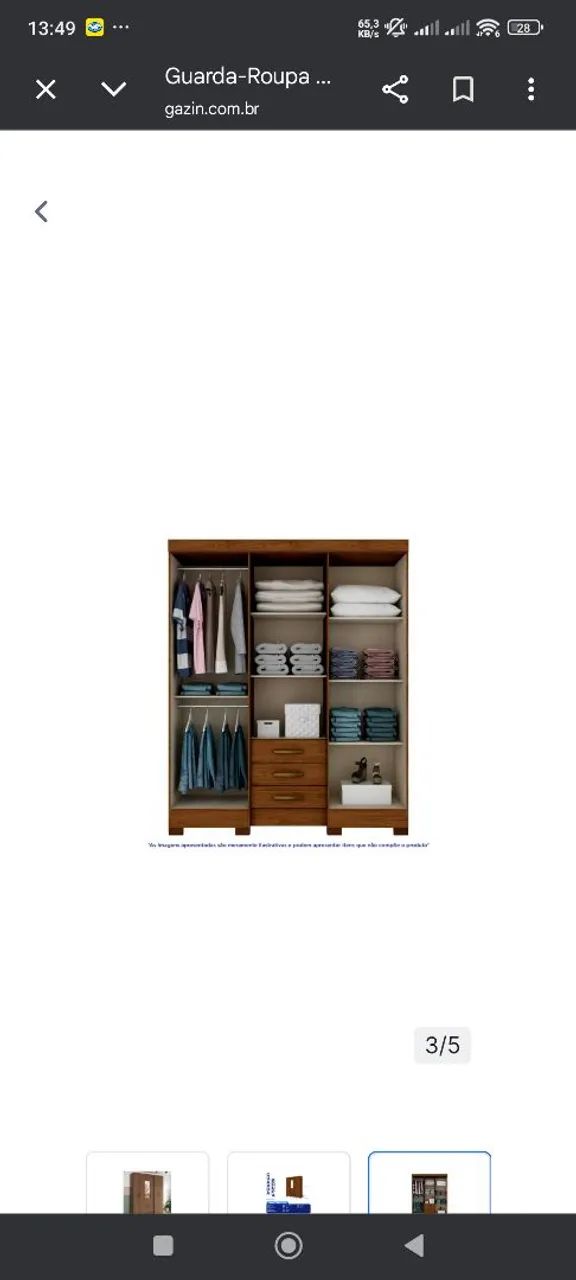 Guarda roupas  - Foto 2