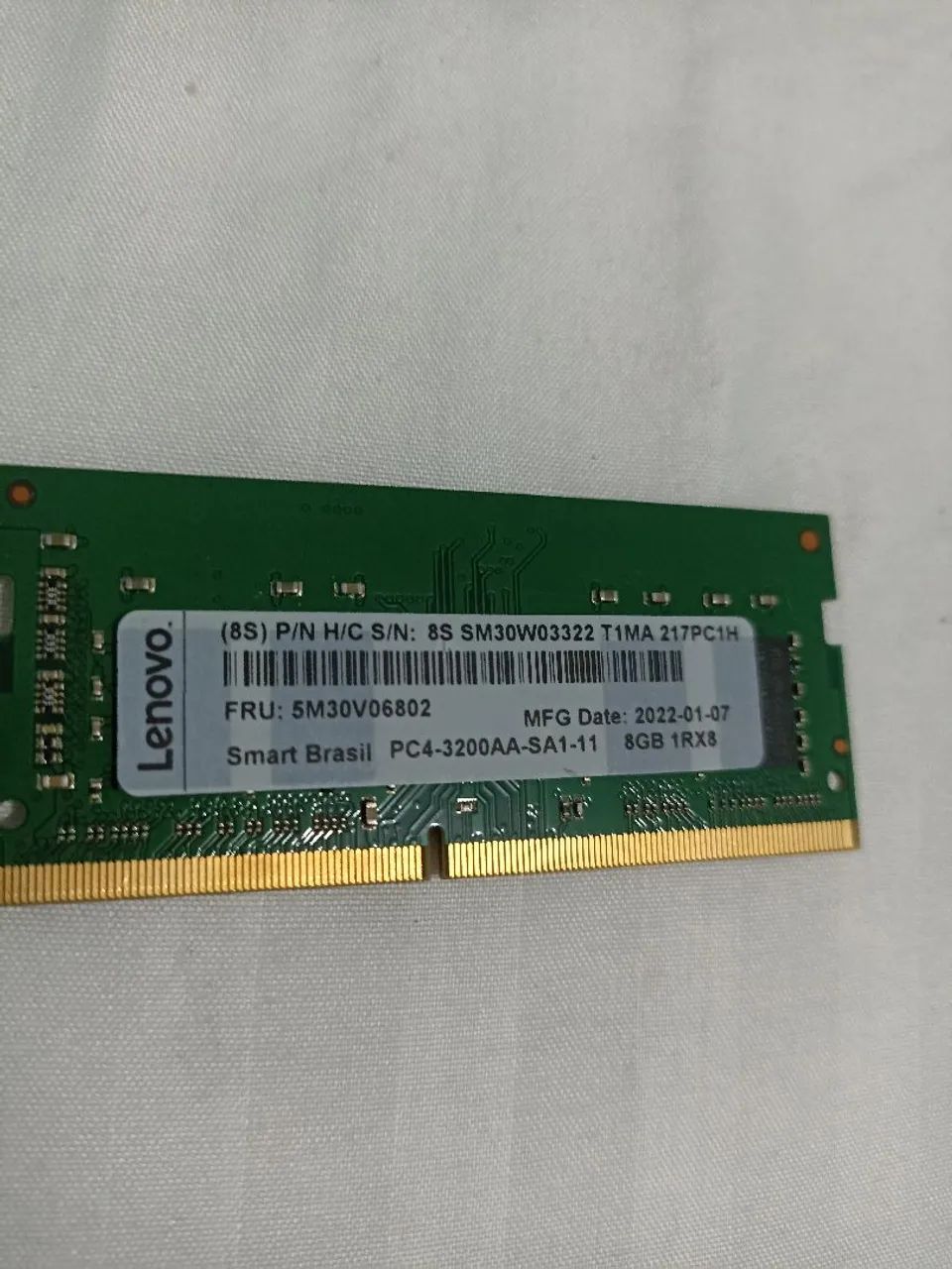 Memória notebook DDR4 8gb 3200 MHZ - Foto 2