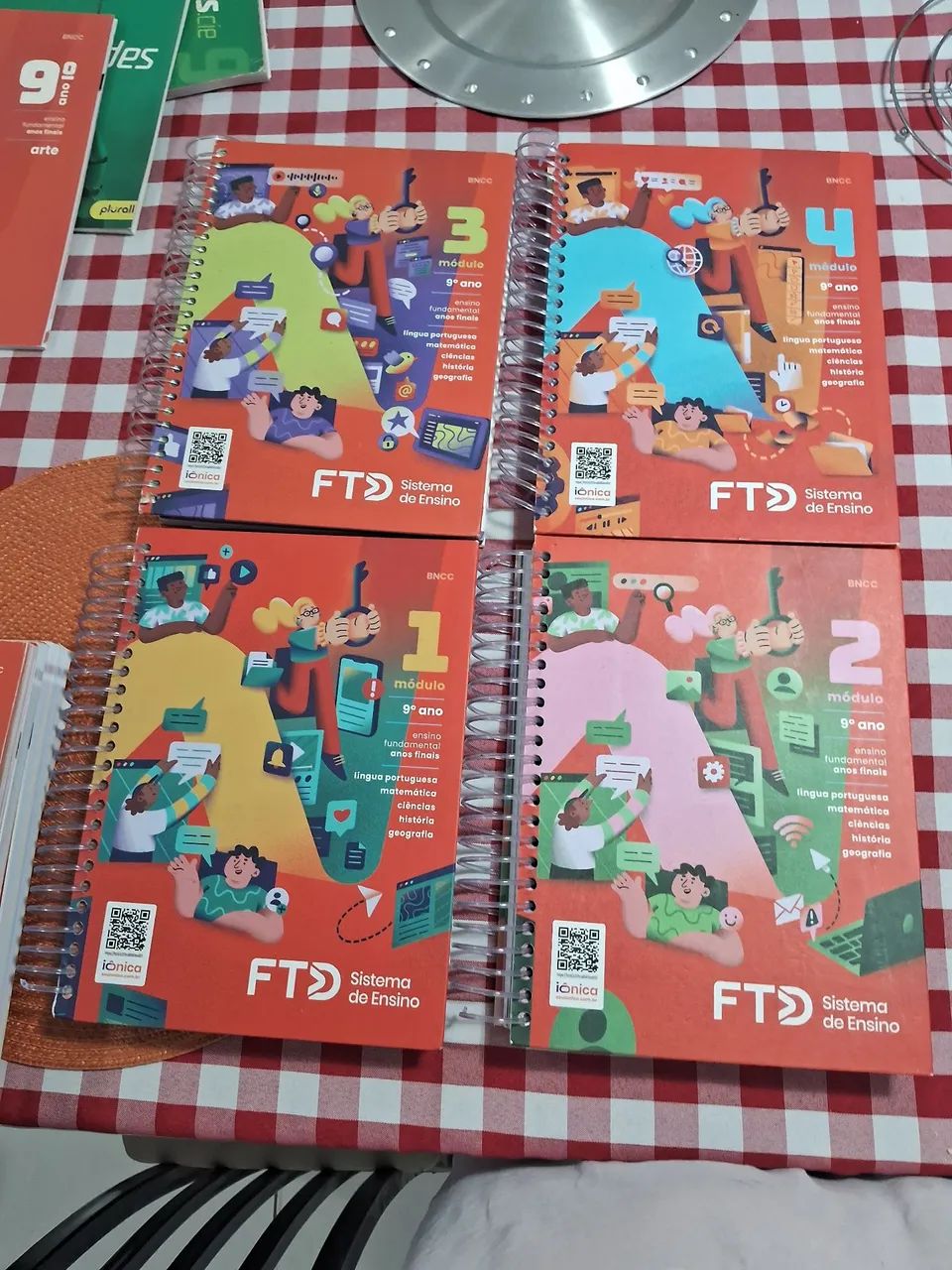 Kit de livros do 9 ano FTD 2025