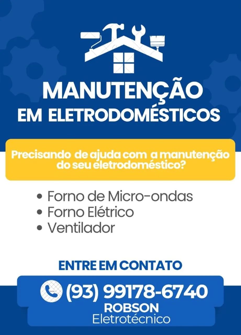 Serviços em eletrodomésticos 