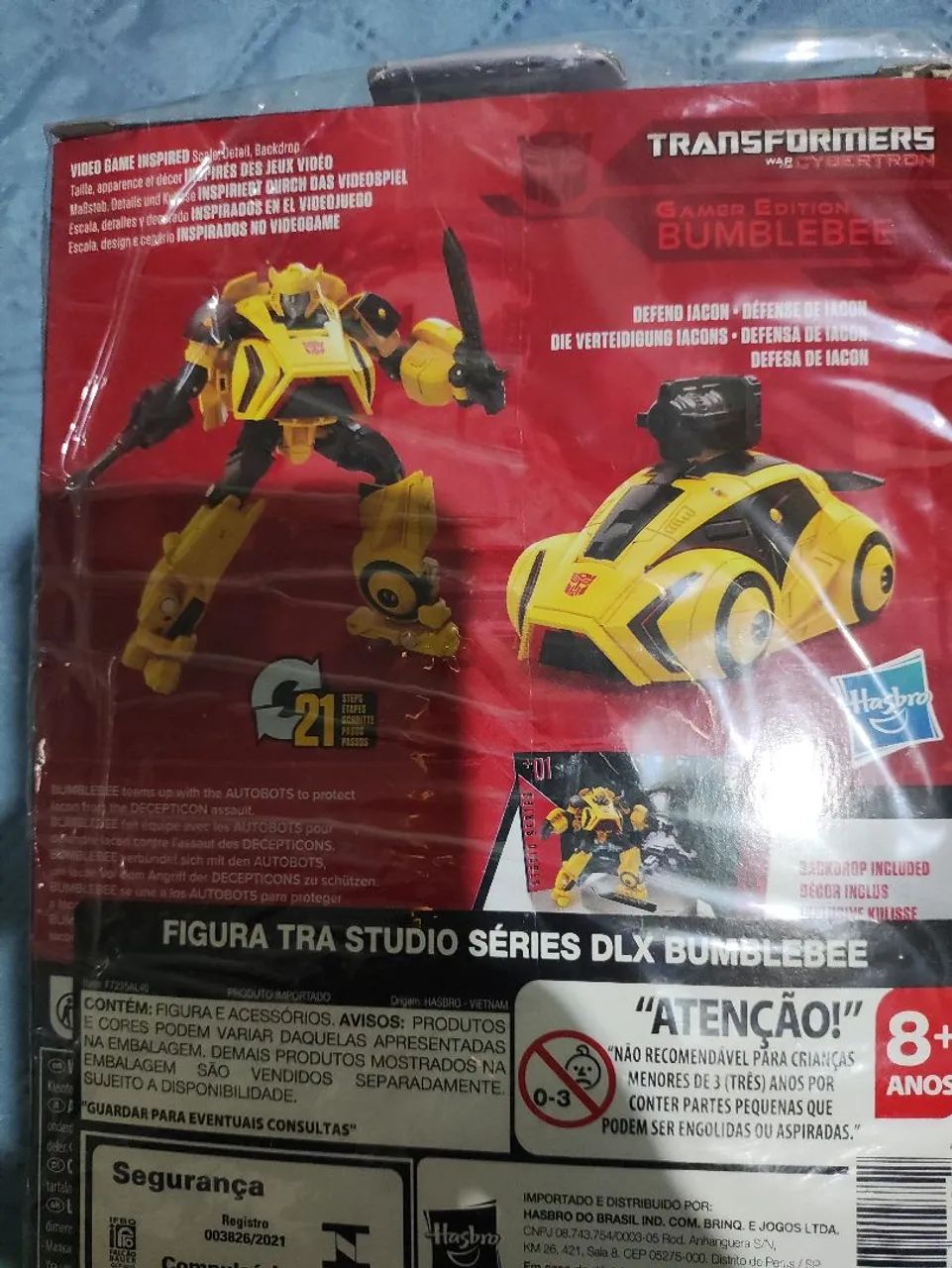 Transformers Studio Series Gamer 01 Bumblebee Lacrado - Foto 2